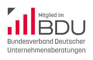 Mitglied der Bundesverband Deutscher Unternehmensberatungen (BDU)